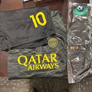 Paris Soccer Jersey and Shorts Set